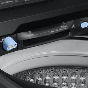 Samsung 27 in. 5.5 cu. ft. Smart Top Load Washer with Super Speed Wash - Brushed Black, Brushed Black, hires