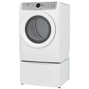 Electrolux 300 Series 27 in. 8.0 cu. ft. Stackable Electric Dryer with Luxury-Quiet Sound System & Sensor Dry - White, , hires