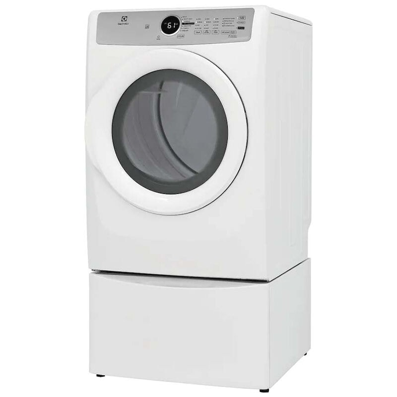 Electrolux 300 Series 27 in. 8.0 cu. ft. Stackable Electric Dryer with Luxury-Quiet Sound System & Sensor Dry - White, , hires