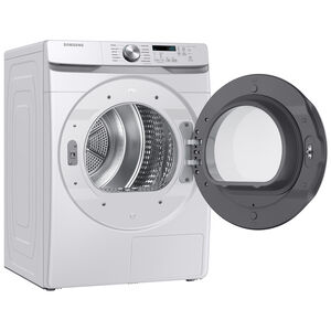 Samsung 27 in. 7.5 cu. ft. Smart Stackable Ventless Electric Dryer with Heat Pump, Sensor Dry & Sanitize Cycle - White, , hires