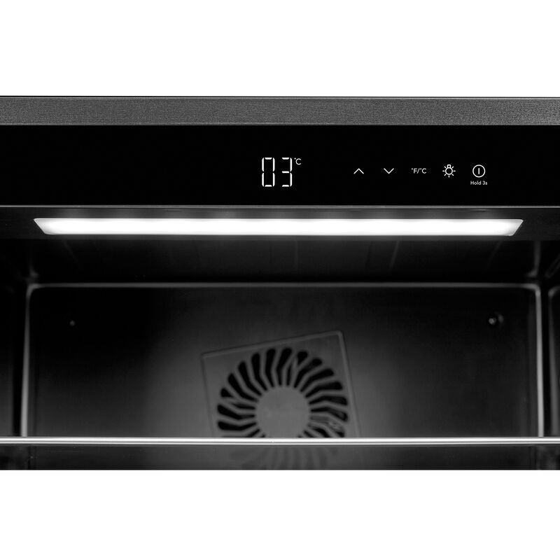 Frigidaire 22 in. 4.6 cu ft. Compact Beverage Center with Adjustable Shelves & Digital Control - Stainless Steel, , hires