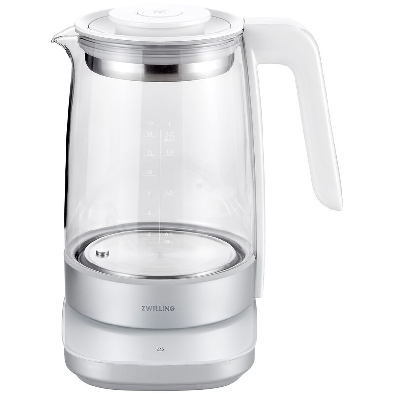 Zwilling Enfinigy 1.7-Liter Glass Electric Kettle - Silver, , hires
