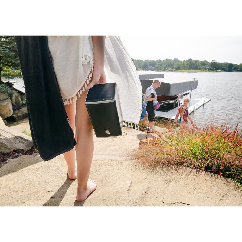 Lodge Sound Solar Powered Speaker 4 Series 2 - Black, , hires