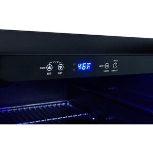 Summit 24 in. 4.2 cu. ft. Built-In/Freestanding Beverage Center with Adjustable Shelves & Digital Control - Custom Panel Ready, , hires