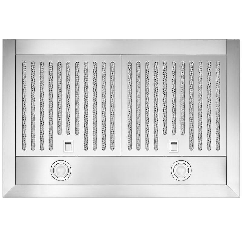 Broan Elite EWT1 Series 30 in. Convertible Chimney Style Range Hood with 640 CFM, 4 Fan Speeds & 2 LED Lights - Stainless Steel, , hires