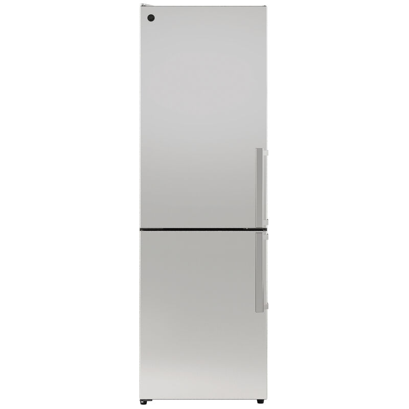 Bertazzoni 24 in. 11.4 cu. ft. Counter Depth Bottom Freezer Refrigerator - Stainless Steel, , hires