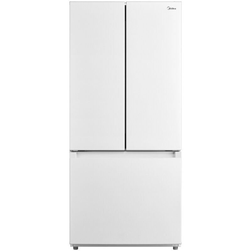 Midea 30 in. 18.4 cu. ft. French Door Refrigerator - White, White, hires