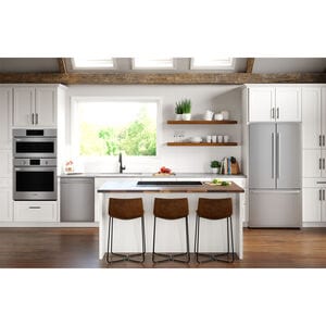 Bosch 500 Series 30 in. 6.2 cu. ft. Speed Electric Microwave/Wall Oven Combo with True European Convection - Stainless Steel, , hires