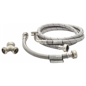 Smart Choice Steam Hose Kit with Y Connector for Steam Dryer