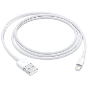Apple Lightning to USB Charge and Sync Cable - 1 Meter - White, , hires