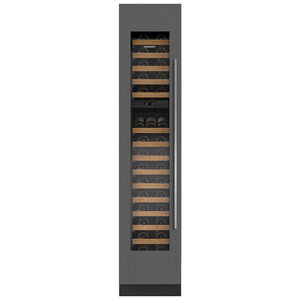 Sub-Zero 18 in. Full-Size Built-In Wine Cooler with 59 Bottle Capacity, Dual Temperature Zones & Digital Control - Custom Panel Ready, , hires