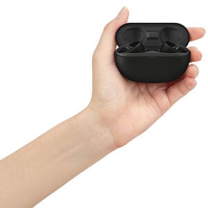 Sony - WF-SP800N/B True Wireless Noise-Cancelling In-Ear Headphones - Black, , hires