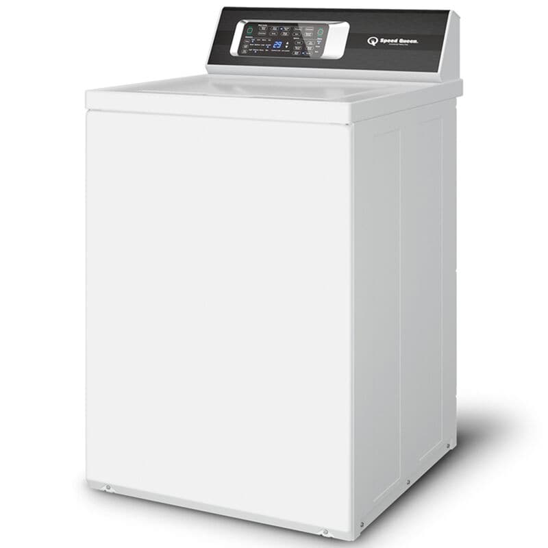 Speed Queen TR7 26 in. 3.2 cu. ft. Top Load Washer with Agitator & Perfect Wash - White, White, hires