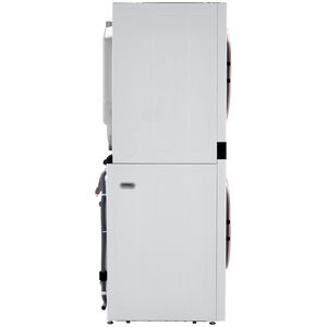 LG 27 in. WashTower with 4.5 cu. ft. Washer with 6 Wash Programs & 7.4 cu. ft. Electric Dryer with 6 Dryer Programs, Sensor Dry & Wrinkle Care - White, White, hires