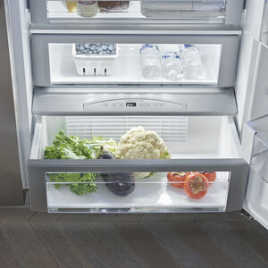 Monogram 36 in. 21.6 cu. ft. Built-In Smart Side-by-Side Refrigerator with Ice & Water Dispenser- Stainless Steel, , hires