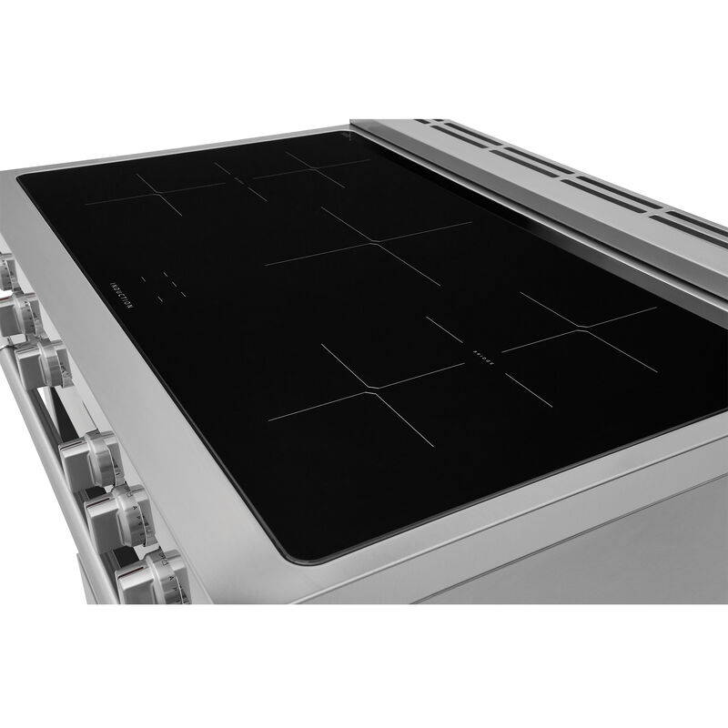 Frigidaire Professional 36 in. 4.4 cu. ft. Dual Convection Electric Range with 5 Induction Burners - Stainless Steel, , hires