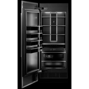 JennAir 30 in. 17.0 cu. ft. Built-in Smart Triple-Drawers Upright Freezer with Ice-Maker & Adjustable Shelves - Custom Panel Ready, , hires