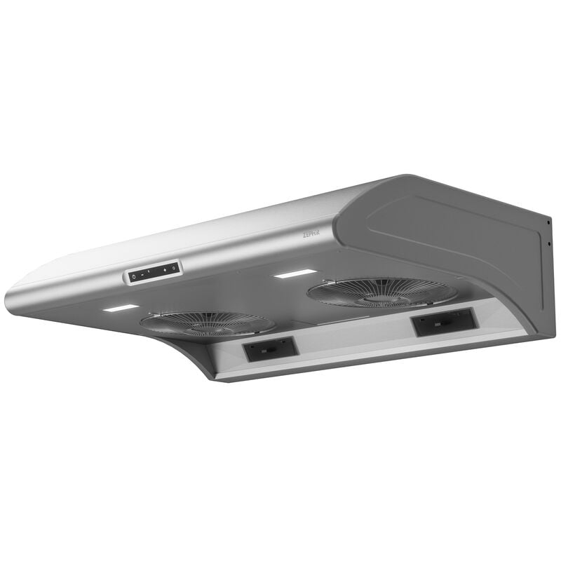 Zephyr 36 in. Ducted Standard Style Range Hood with 850 CFM, 6 Fan Speeds & 2 LED Lights - Stainless Steel, , hires