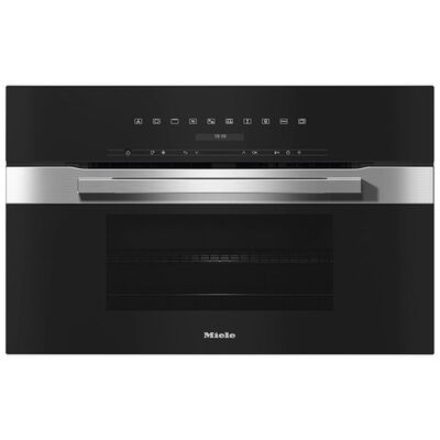 Miele PureLine Series 30 in. 1.5 cu. ft. Electric Smart Wall Oven with Standard Convection & Manual Clean - Stainless Steel | H7270BMCTS