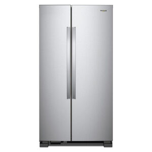 Whirlpool 33 in. 21.6 cu. ft. Side-by-Side Refrigerator - Monochromatic Stainless Steel, Monochromatic Stainless Steel, hires