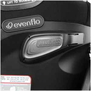 Evenflo Revolve360 Extend All-in-One Rotating Car Seat with Quick Clean Cover - Revere Gray, , hires