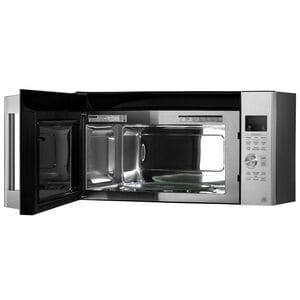 Signature Kitchen Suite 30 in. 1.7 cu. ft. 950W Smart Over-the-Range Microwave with 300 CFM, Convection & Sensor Cooking - Stainless Steel, , hires