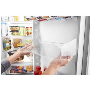 Whirlpool 36 in. 24.5 cu. ft. Side by Side Refrigerator with Ice & Water Dispenser - White, White, hires