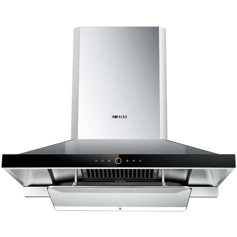 Fotile Perimeter Series 36 in. Ducted Chimney Style Range Hood with 1000 CFM, 3 Fan Speeds & 2 LED Lights - Stainless Steel, , hires