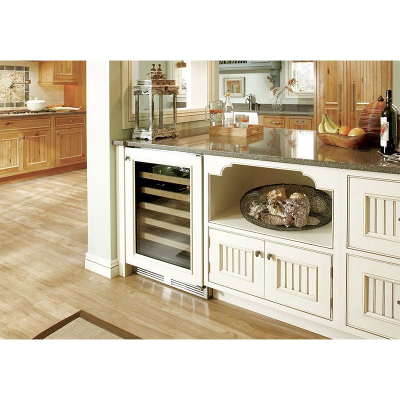 Perlick C-Series 24 in. Undercounter Wine Reserve with Metal Racks, Single Temperature Zone & 45 Bottle Capacity - Custom Panel Ready, , hires