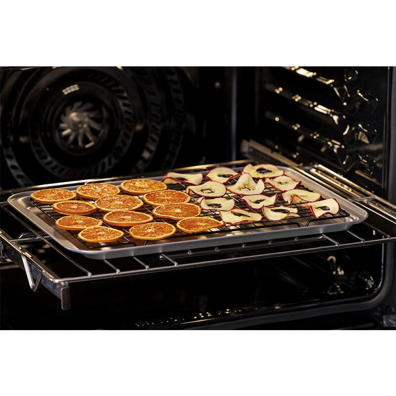 Frigidaire Gallery 30 in. 5.3 cu. ft. Electric Single Wall Oven with True European Convection - Black Stainless, Black Stainless, hires