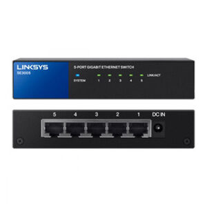 Linksys 5-Port Gigabit Ethernet Switch, , hires