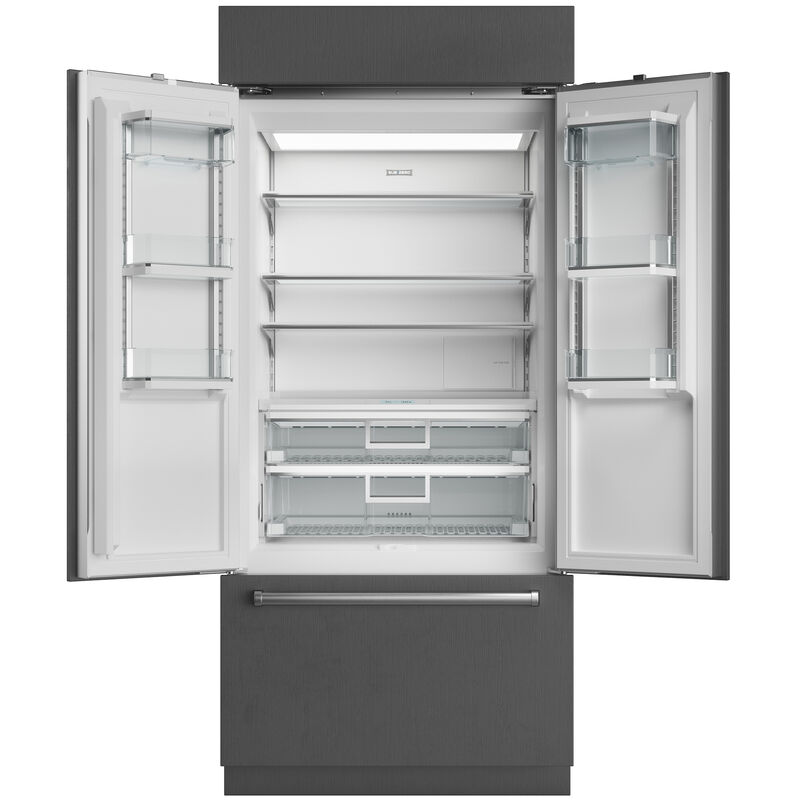 Sub-Zero Classic Series 36 in. Built-In 20.5 cu. ft. Smart French Door Refrigerator - Stainless Steel, , hires