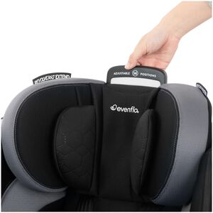 Evenflo Revolve360 Extend All-in-One Rotating Car Seat with Quick Clean Cover - Revere Gray, , hires