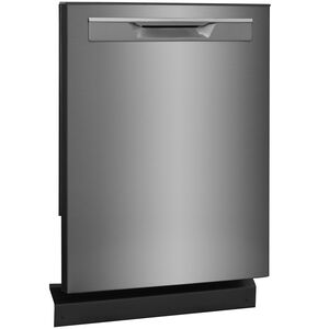 Frigidaire Gallery 24 in. Built-In Dishwasher with Top Control, 49 dBA Sound Level, 14 Place Settings & 8 Wash Cycles - Black Stainless Steel, Black Stainless Steel, hires
