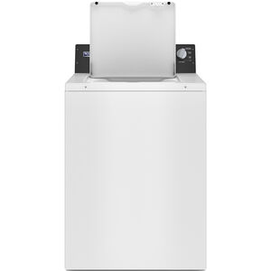 Maytag 27 in. 3.5 cu. ft. Top Load Washer with Dual-Action Agitator & Power Wash Cycle - White, , hires