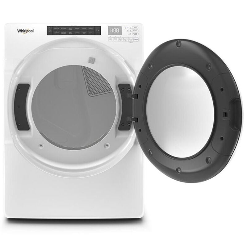 Whirlpool 27 in. 7.4 cu. ft. Stackable Long Vent Gas Dryer with Intuitive Controls, Sanitize Cycle & Sensor Dry - White, , hires