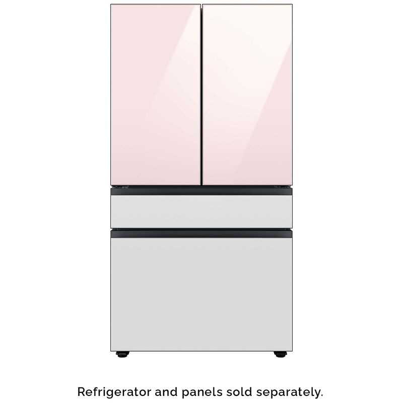Samsung BESPOKE 4-Door French Door Middle Panel for Refrigerators - White Glass, , hires