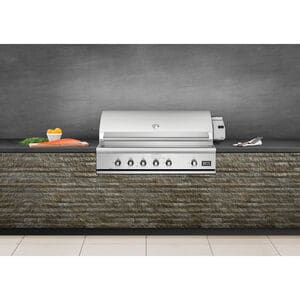DCS Series 7 48 in. 4-Burner Built-In Liquid Propane Gas Grill with Rotisserie & Smoke Box - Stainless Steel, , hires