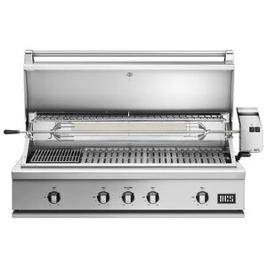 DCS Series 7 48 in. 3-Burner Built-In Natural Gas Grill with Rotisserie & Sear Burner - Stainless Steel, , hires