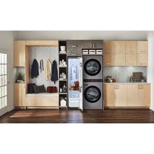 LG 27 in. WashTower with 4.5 cu. ft. Washer with 6 Wash Programs & 7.4 cu. ft. Gas Dryer with 6 Dryer Programs, Sensor Dry & Wrinkle Care - Graphite Steel, Graphite Steel, hires
