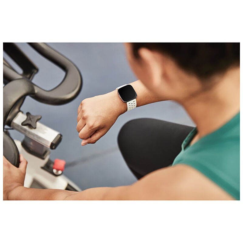 Fitbit Versa 2 Premium Health & Fitness Smartwatch - Stone/Mist