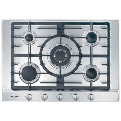 Miele 30 in. 5-Burner Natural Gas Cooktop - Stainless Steel | KM2032G
