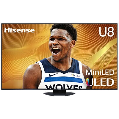 Hisense - 65" Class U8 Series ULED Mini-LED 4K UHD Smart Google TV | 65U8QG