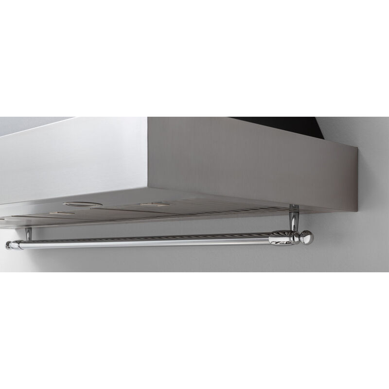 Bertazzoni 48 in. Canopy Pro Style Range Hood with 3 Speed Settings, 600 CFM, Convertible Venting & 2 LED Lights - Stainless Steel, , hires