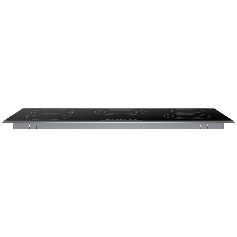 Bosch 800 Series 36 in. 5-Burner Electric Cooktop with SpeedBoost - Black with Stainless Steel, , hires