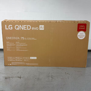 LG - 75" Class QNED92A Series QNED Mini-LED 4K UHD Smart webOS TV (Open Box Good Condition), , hires