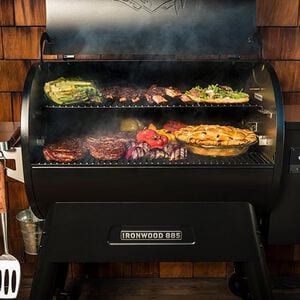 Traeger Ironwood 885 Wood Pellets Grill - Black, , hires