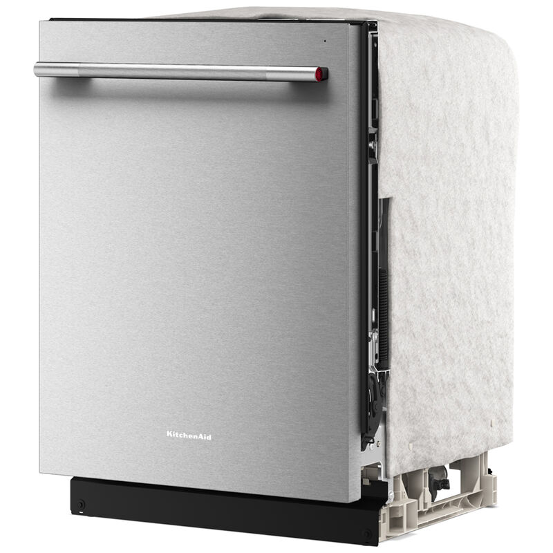 KitchenAid 24 in. Top Control Dishwasher with 44 dBA Sound Level, 3rd-Rack & ProDry System - Stainless Steel with PrintShield Finish, , hires