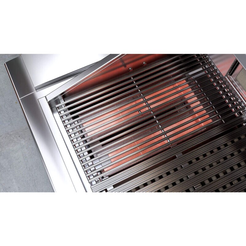 DCS Series 9 48 in. 3-Burner Built-In Liquid Propane Gas Grill with Rotisserie, Sear Burner & Smoke Box - Stainless Steel, , hires