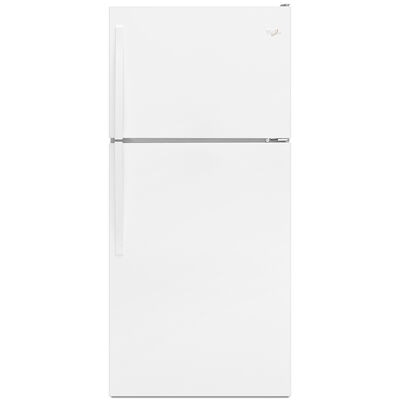 Whirlpool 30 in. 18.2 cu. ft. Top Freezer Refrigerator - White | WRT138FFDW